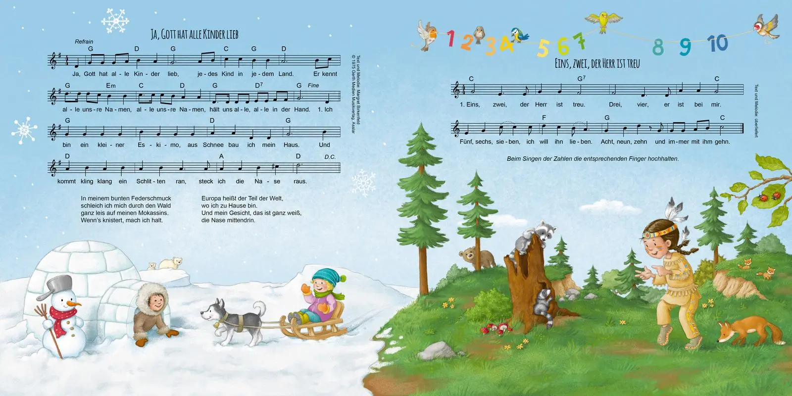 Bild: 9783417280951 | Sing mit mir von Gottes großer Liebe | Mein erstes Kinderliederbuch