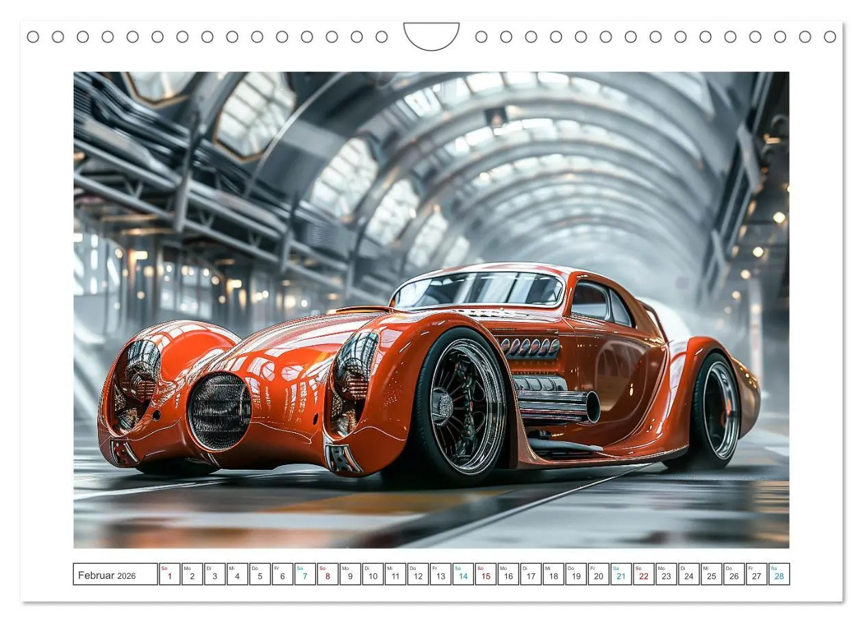 Bild: 9783457260951 | Road Kings (Wandkalender 2026 DIN A4 quer), CALVENDO Monatskalender