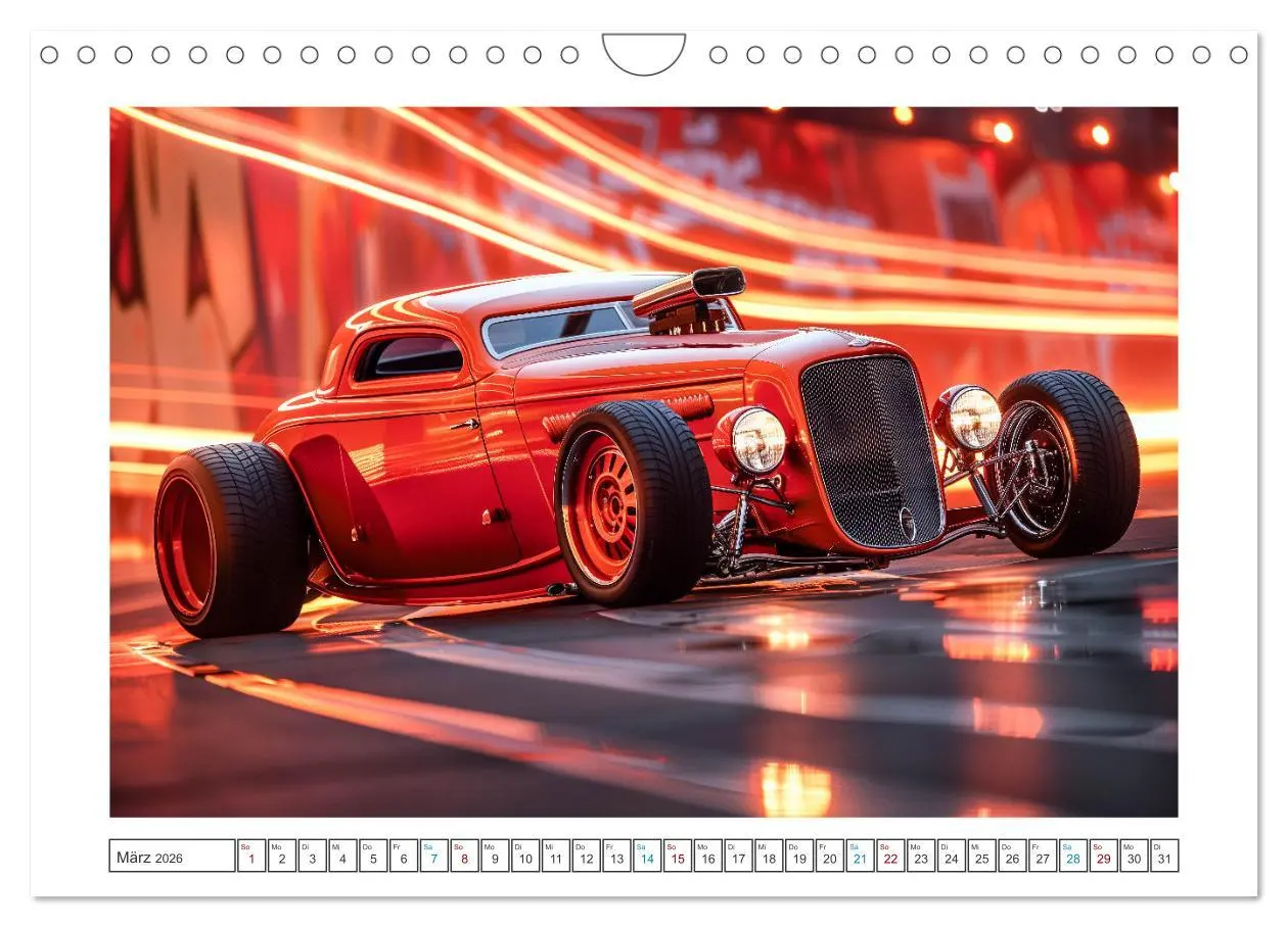 Bild: 9783457260951 | Road Kings (Wandkalender 2026 DIN A4 quer), CALVENDO Monatskalender
