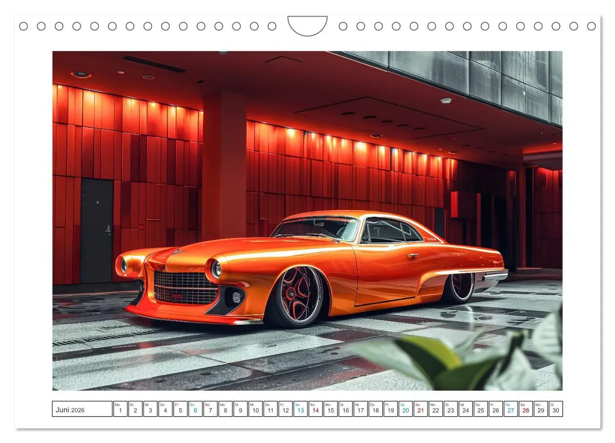 Bild: 9783457260951 | Road Kings (Wandkalender 2026 DIN A4 quer), CALVENDO Monatskalender