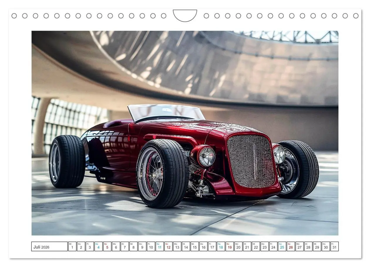 Bild: 9783457260951 | Road Kings (Wandkalender 2026 DIN A4 quer), CALVENDO Monatskalender