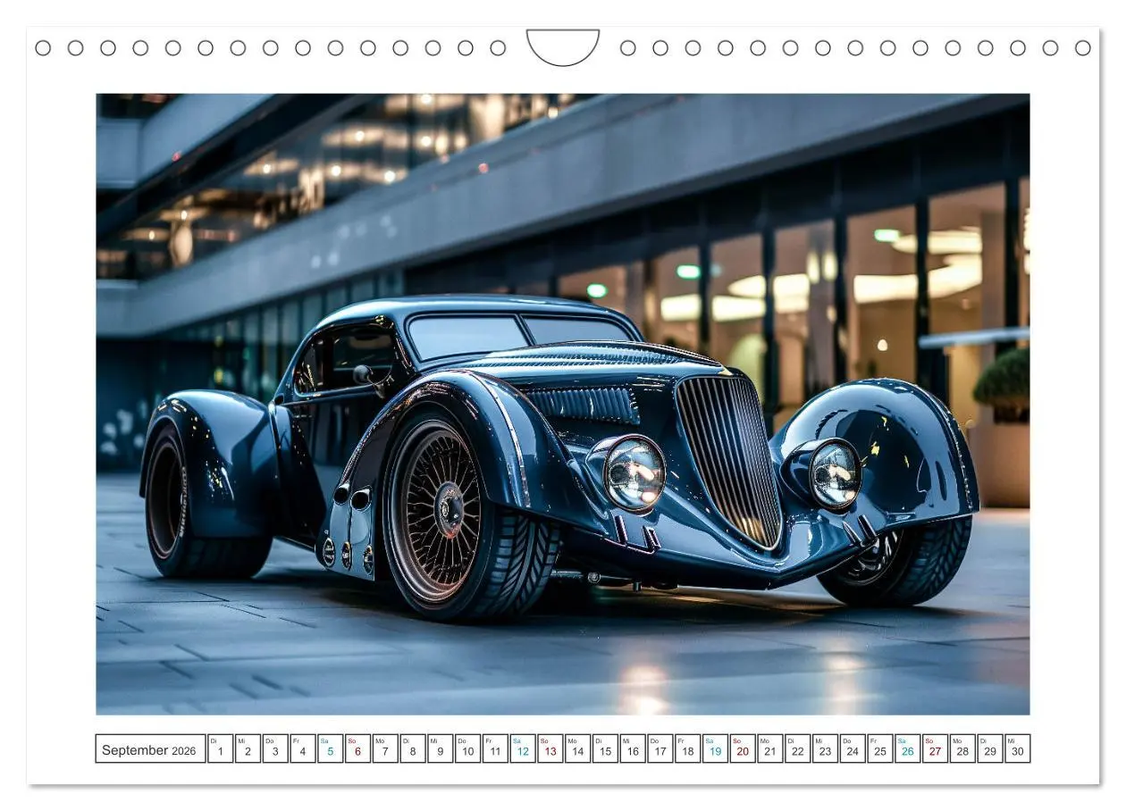 Bild: 9783457260951 | Road Kings (Wandkalender 2026 DIN A4 quer), CALVENDO Monatskalender