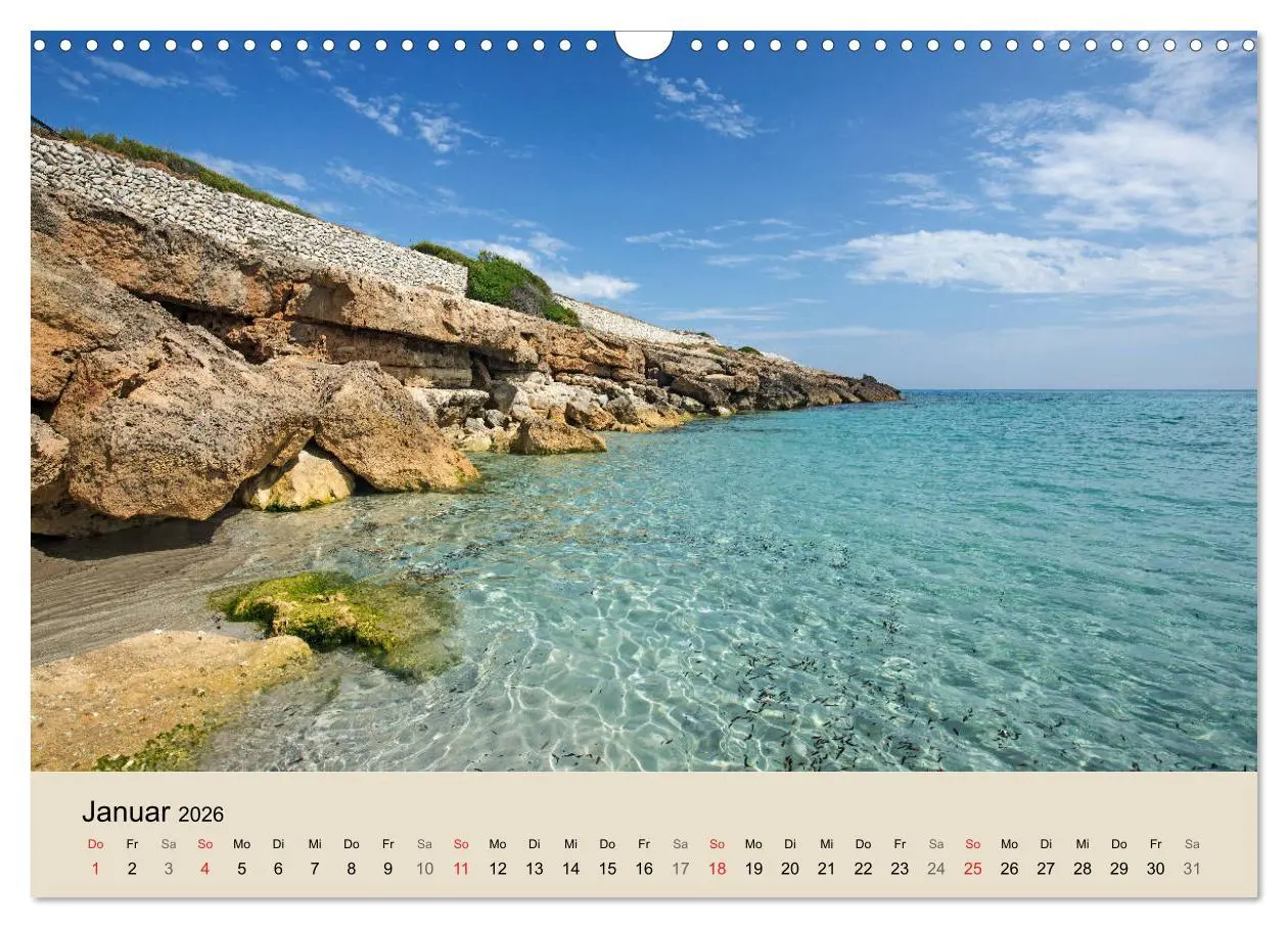 Bild: 9783516040951 | Mallorca - Traumhafte Balearen Insel (Wandkalender 2026 DIN A3...