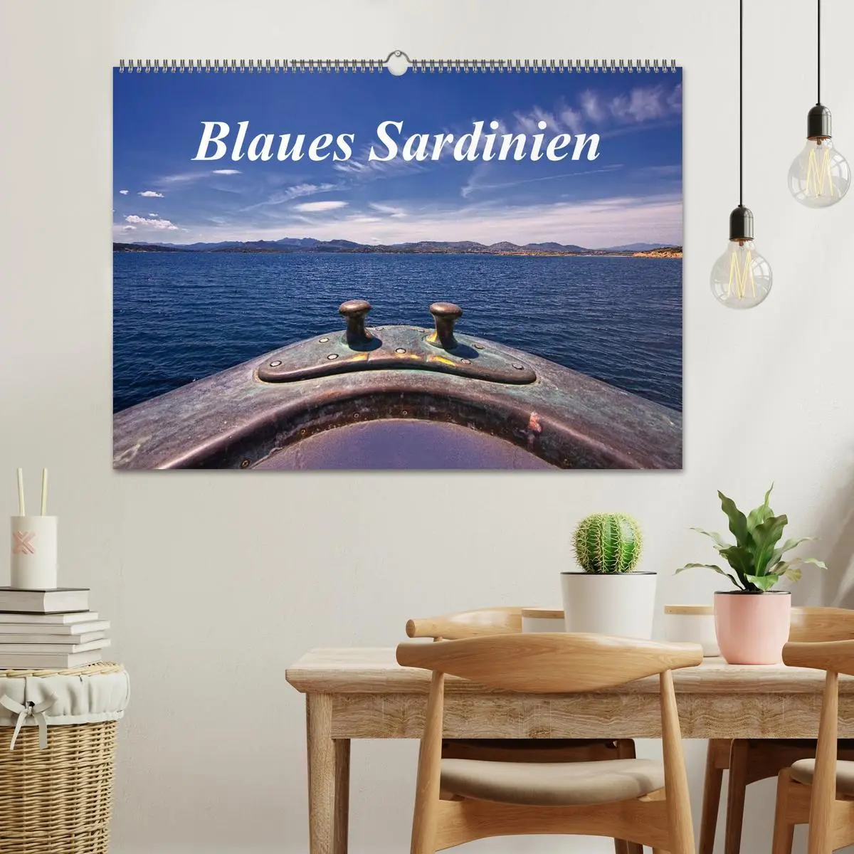 Bild: 9783516110951 | Blaues Sardinien (Wandkalender 2026 DIN A2 quer), CALVENDO...