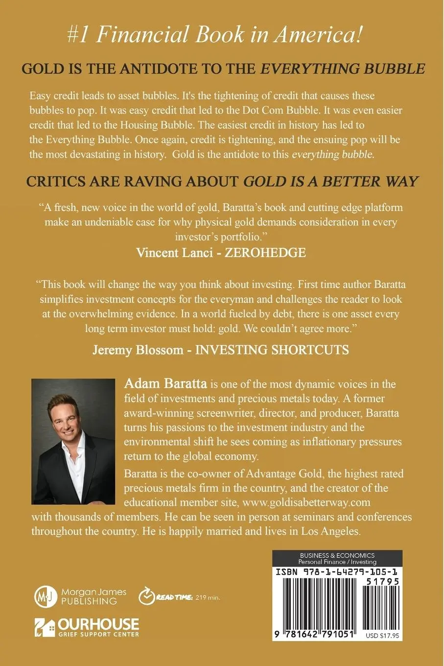 Rückseite: 9781642791051 | Gold Is A Better Way | Adam Baratta | Taschenbuch | Englisch | 2018