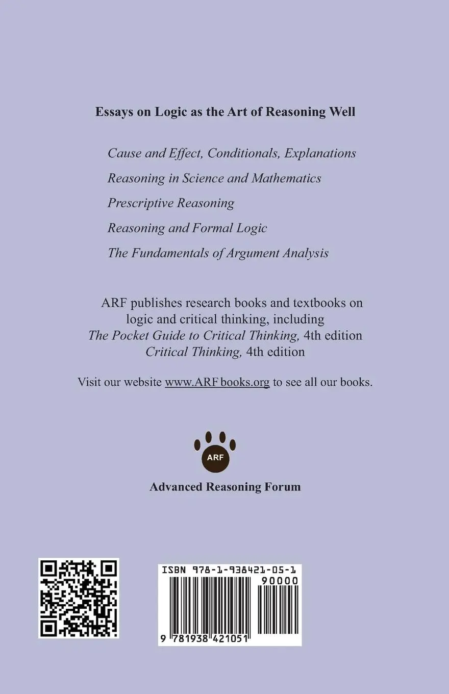 Rückseite: 9781938421051 | The Fundamentals of Argument Analysis | Richard L Epstein | Buch
