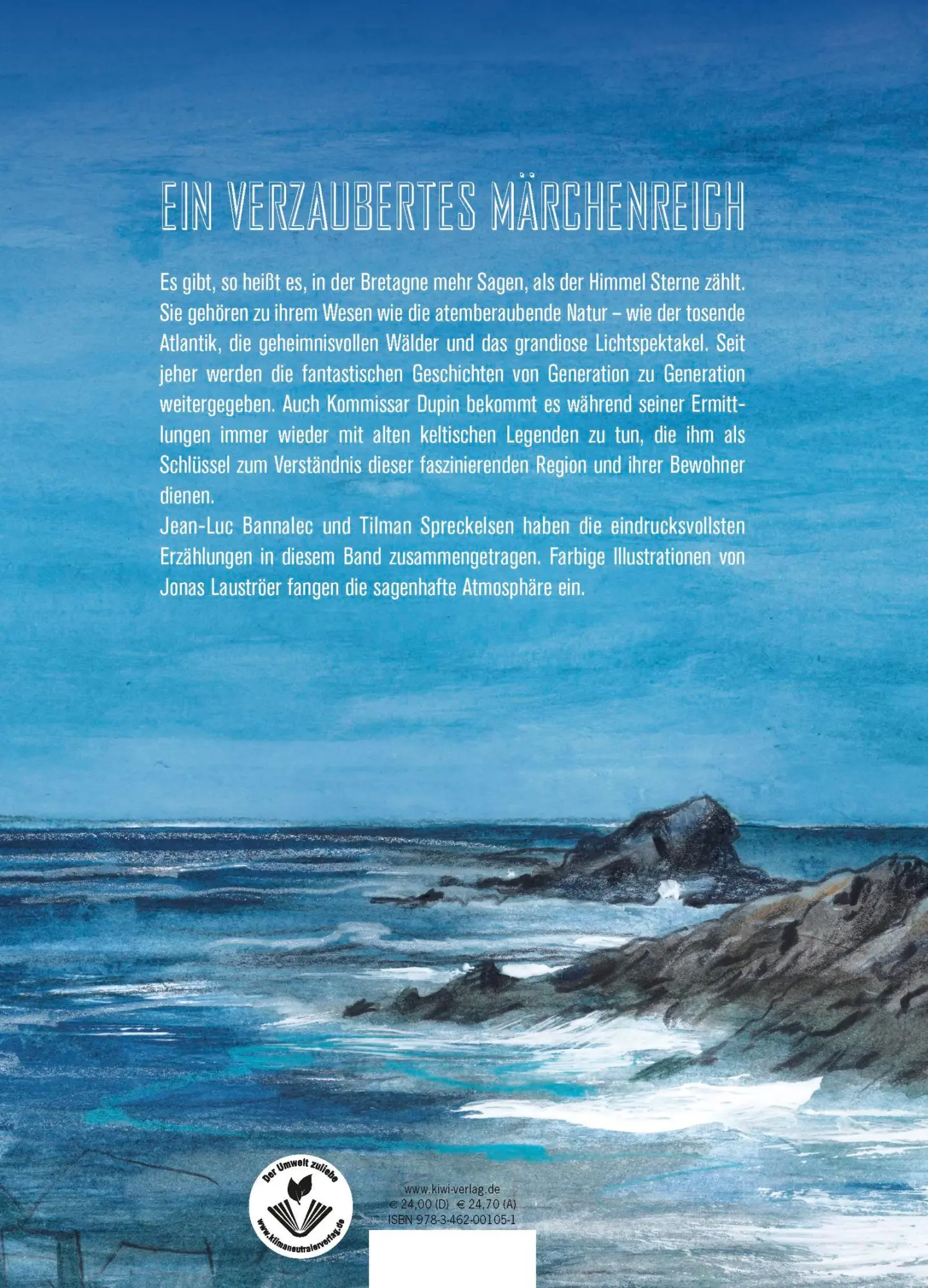 Rückseite: 9783462001051 | Die schönsten bretonischen Sagen | Jean-Luc Bannalec (u. a.) | Buch