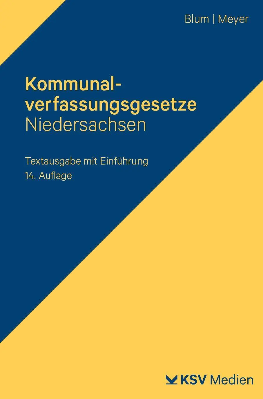 Kommunalverfassungsgesetze Niedersachsen