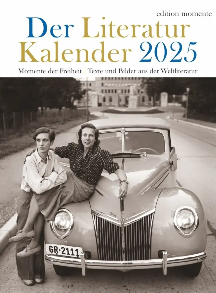 Cover: 9783840041051 | Der Literatur Kalender Wochenkalender 2025 | Claudia Jürgens | Deutsch