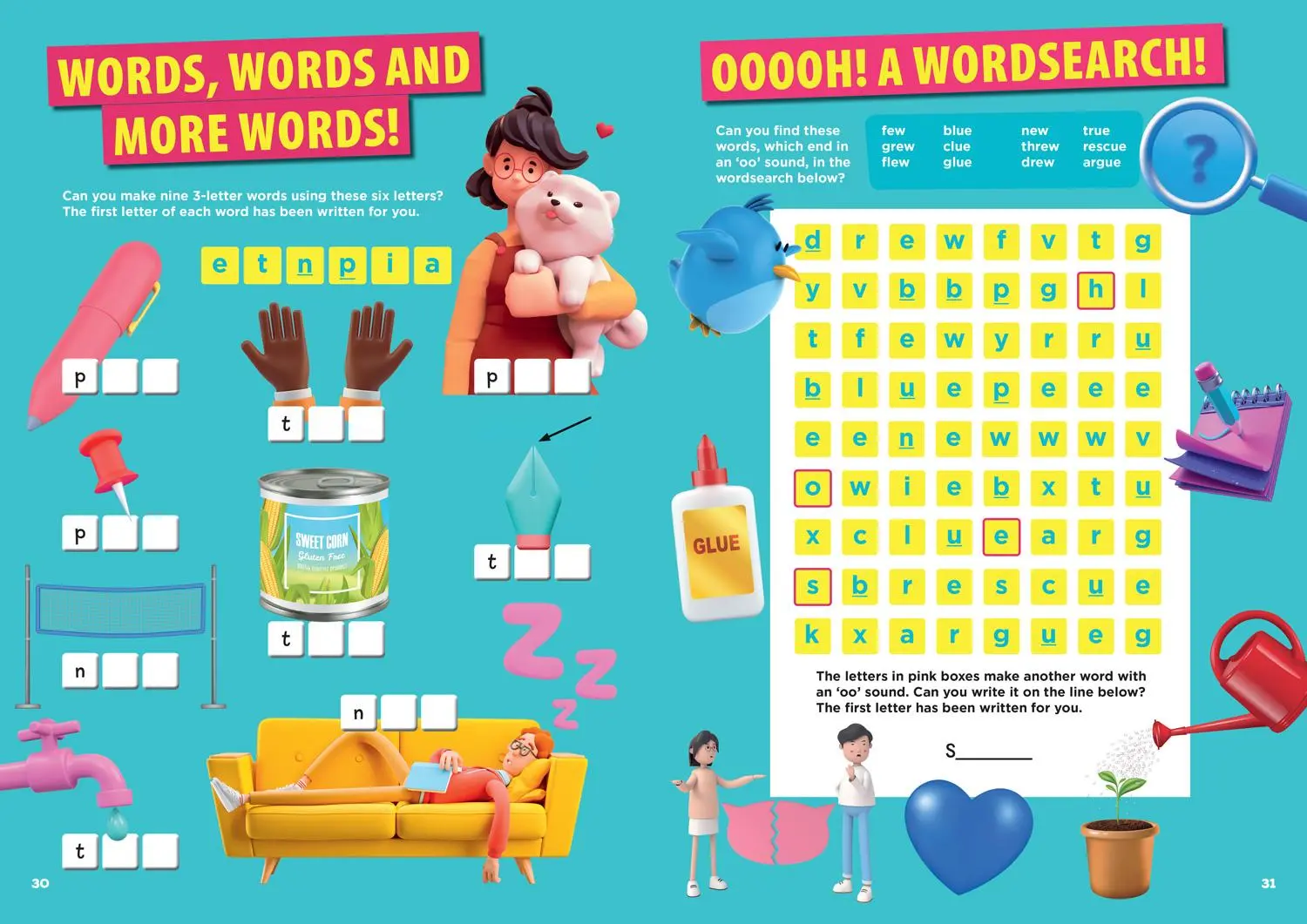 Bild: 9780008591151 | SCRABBLE(TM) Junior Spelling Activity book Age 5-6 | Collins Scrabble