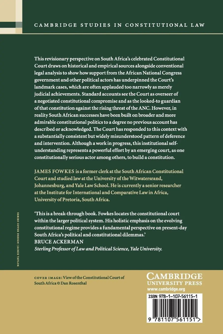 Rückseite: 9781107561151 | Building the Constitution | James Fowkes | Taschenbuch | Englisch