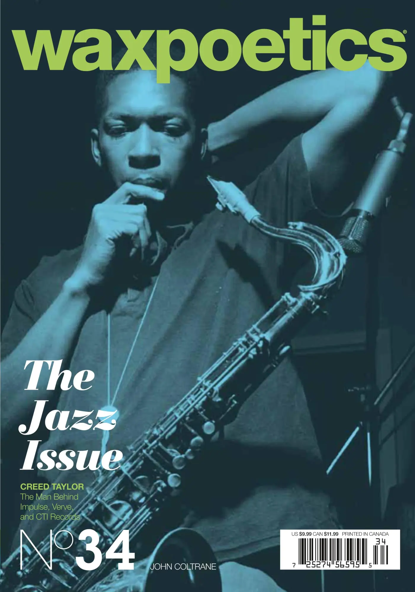 Cover: 9781734851151 | Issue 34 The Jazz Issue John Coltrane | Wax Poetics | Taschenbuch