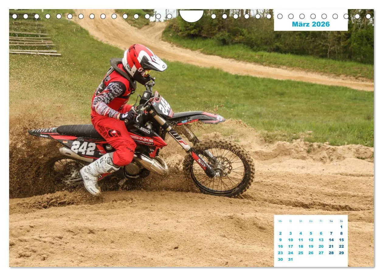 Bild: 9783457691151 | two stroke (Wandkalender 2026 DIN A4 quer), CALVENDO Monatskalender