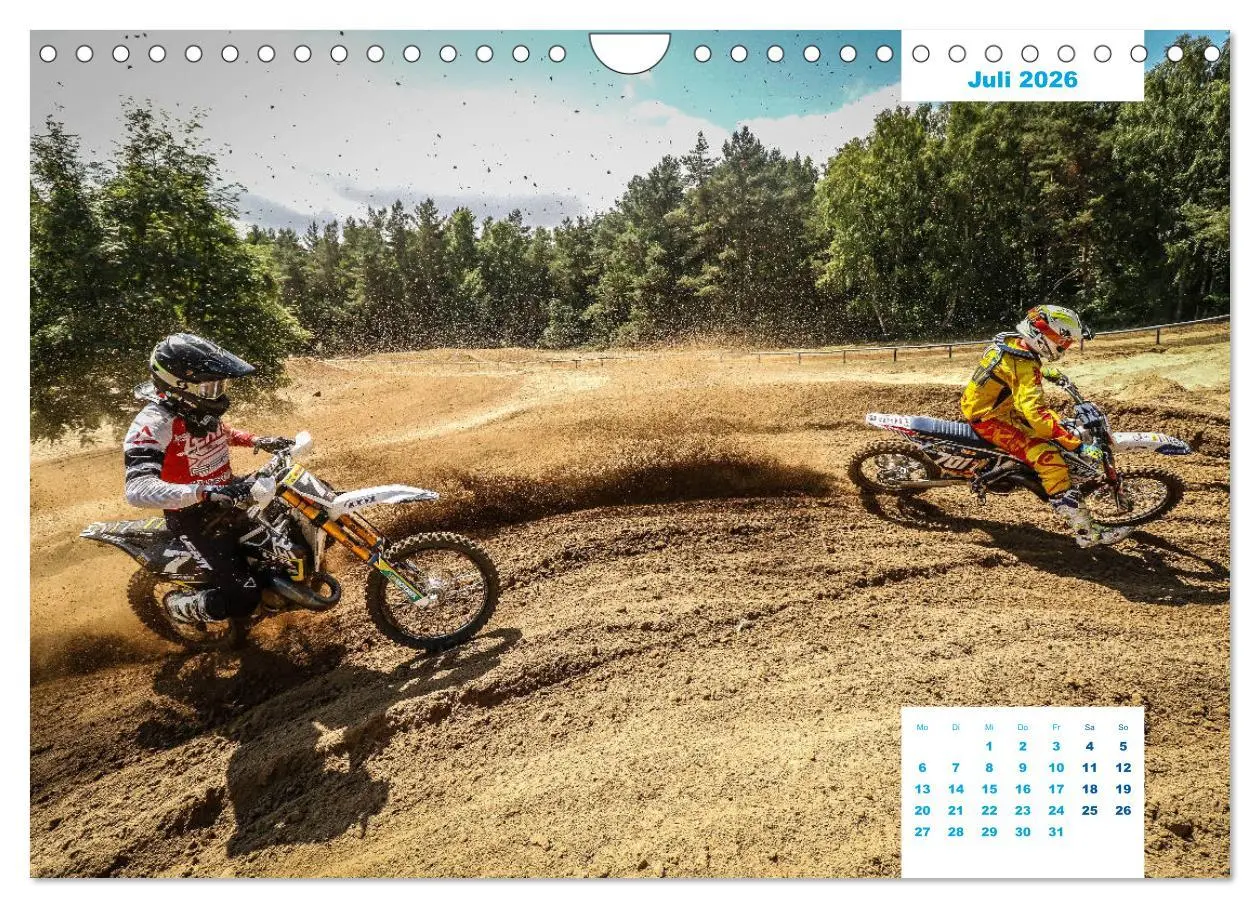 Bild: 9783457691151 | two stroke (Wandkalender 2026 DIN A4 quer), CALVENDO Monatskalender
