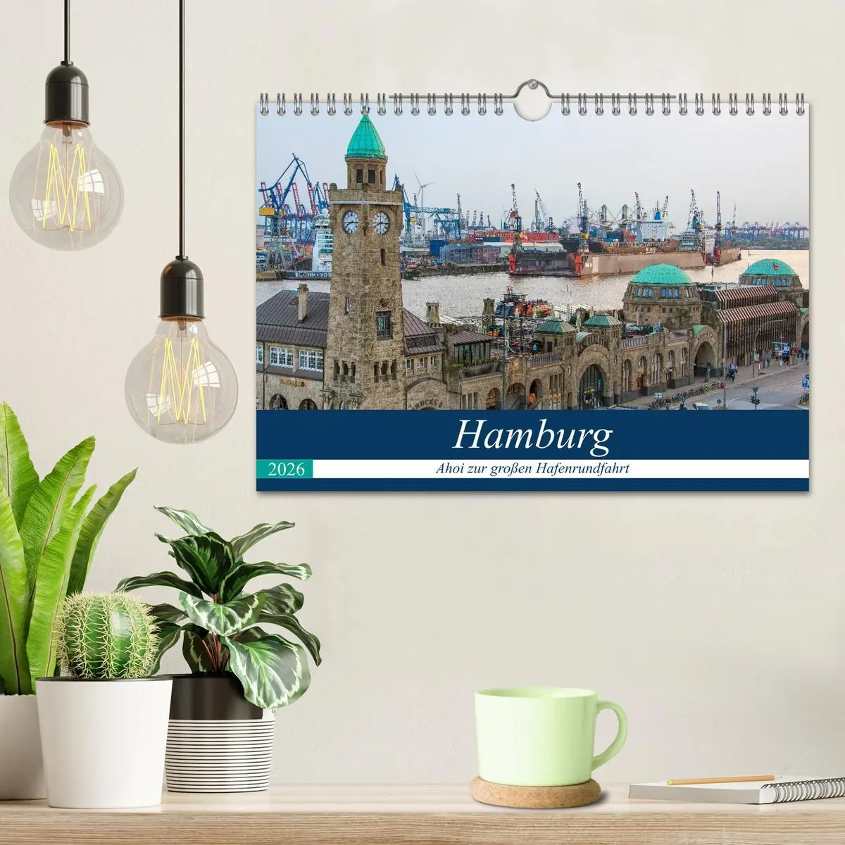 Bild: 9783457831151 | Hamburg - Ahoi zur großen Hafenrundfahrt (Wandkalender 2026 DIN A4...