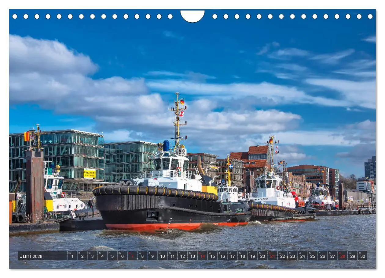 Bild: 9783457831151 | Hamburg - Ahoi zur großen Hafenrundfahrt (Wandkalender 2026 DIN A4...