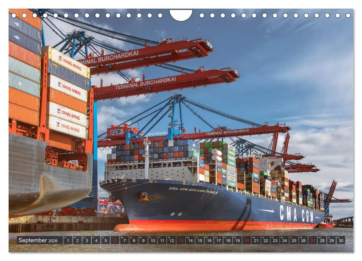 Bild: 9783457831151 | Hamburg - Ahoi zur großen Hafenrundfahrt (Wandkalender 2026 DIN A4...