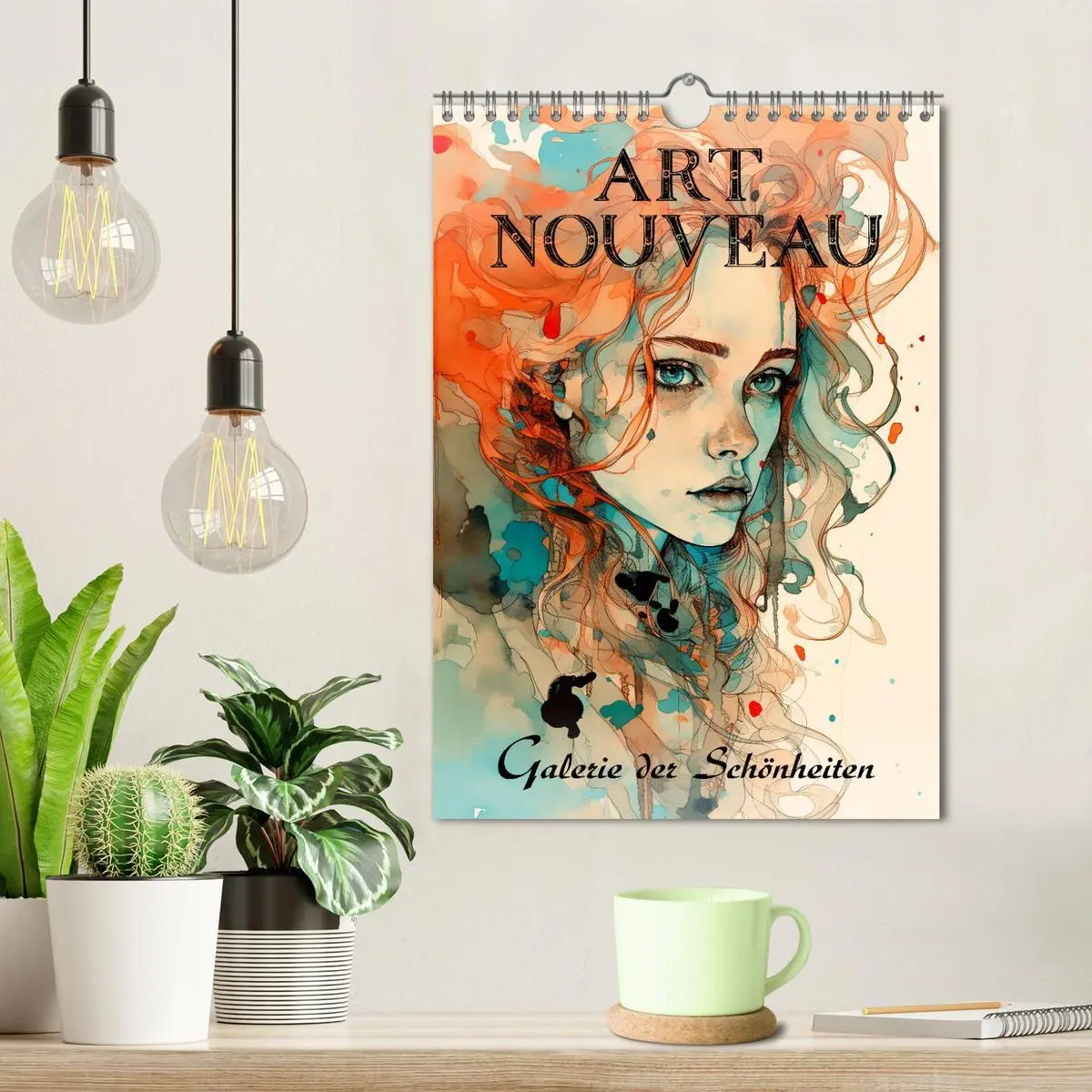 Bild: 9783516301151 | Art Nouveau - Galerie der Schönheiten (Wandkalender 2026 DIN A4...