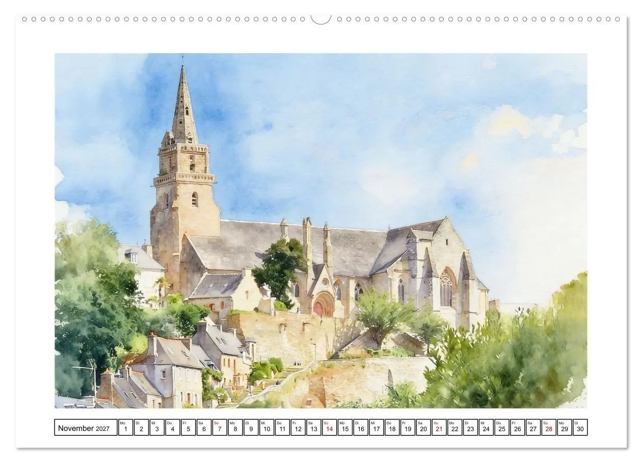 Bild: 9783516781151 | Highlights der Bretagne (hochwertiger Premium Wandkalender 2027 DIN...
