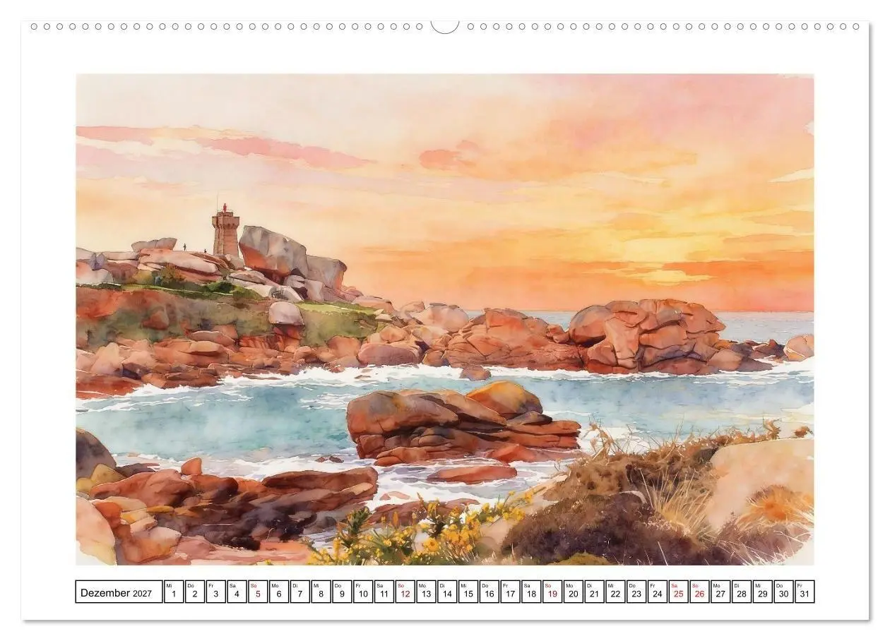 Bild: 9783516781151 | Highlights der Bretagne (hochwertiger Premium Wandkalender 2027 DIN...
