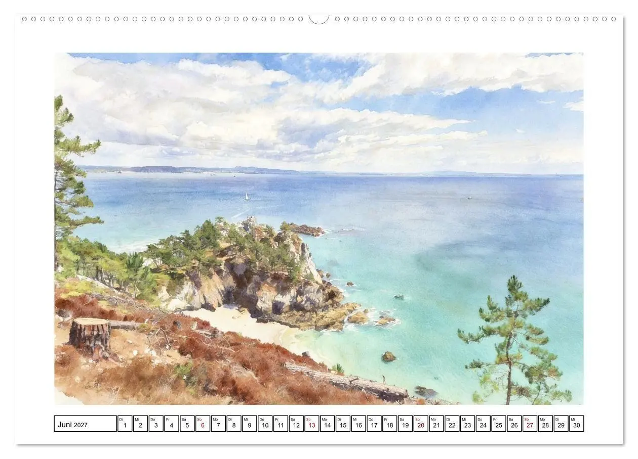 Bild: 9783516781151 | Highlights der Bretagne (hochwertiger Premium Wandkalender 2027 DIN...