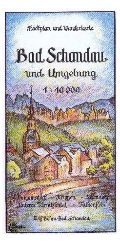 Cover: 9783910181151 | Bad Schandau und Umgebung 1 : 10 000 | Rolf Böhm | (Land-)Karte | 1 S.