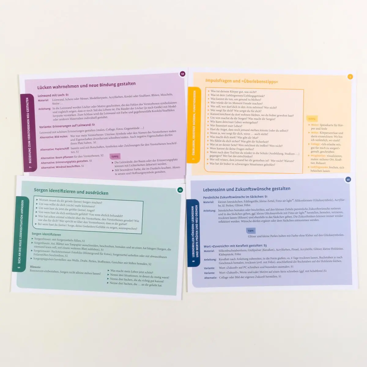 Bild: 4019172101251 | Kreative Trauerarbeit mit Kindern und Jugendlichen | Witt-Loers | Box