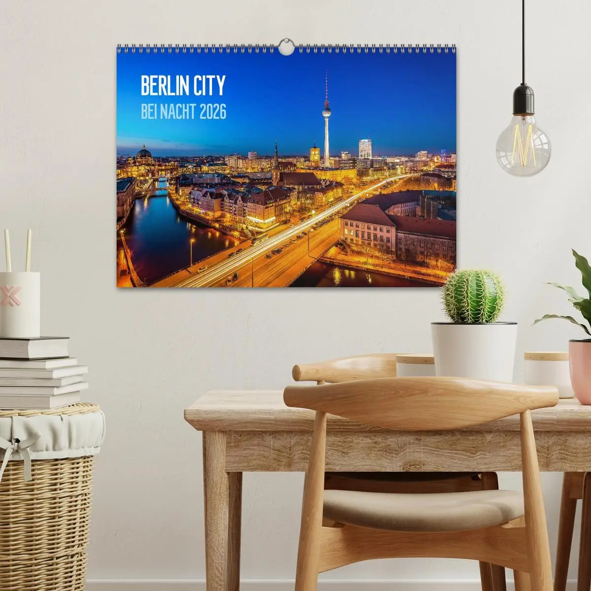 Bild: 9783516081251 | Berlin City bei Nacht (Wandkalender 2026 DIN A3 quer), CALVENDO...