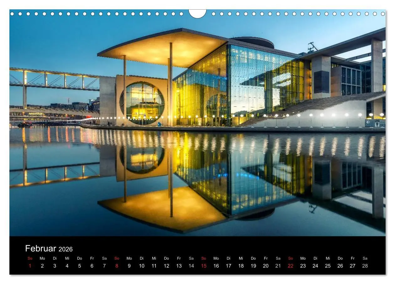 Bild: 9783516081251 | Berlin City bei Nacht (Wandkalender 2026 DIN A3 quer), CALVENDO...
