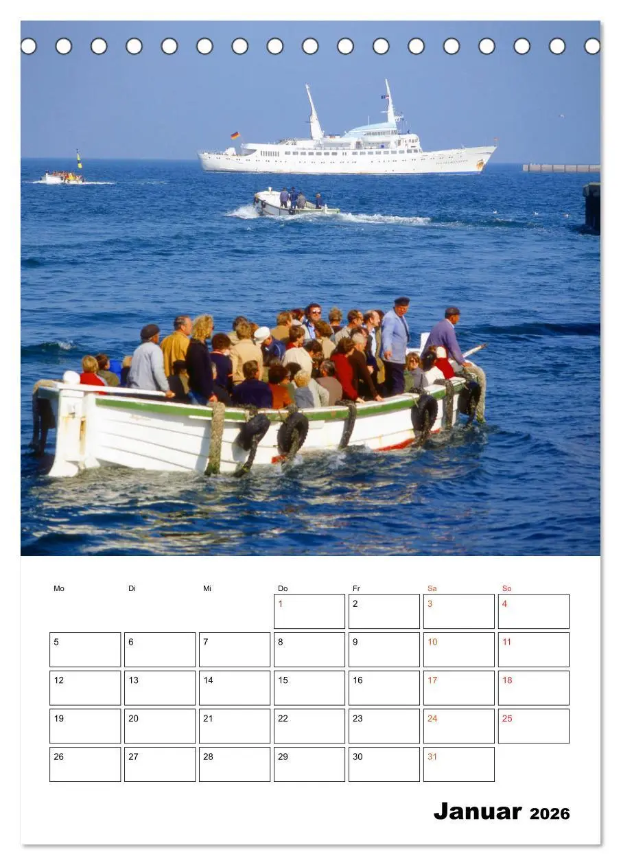 Bild: 9783516391251 | Helgoland, Perle der Nordsee (Tischkalender 2026 DIN A5 hoch),...