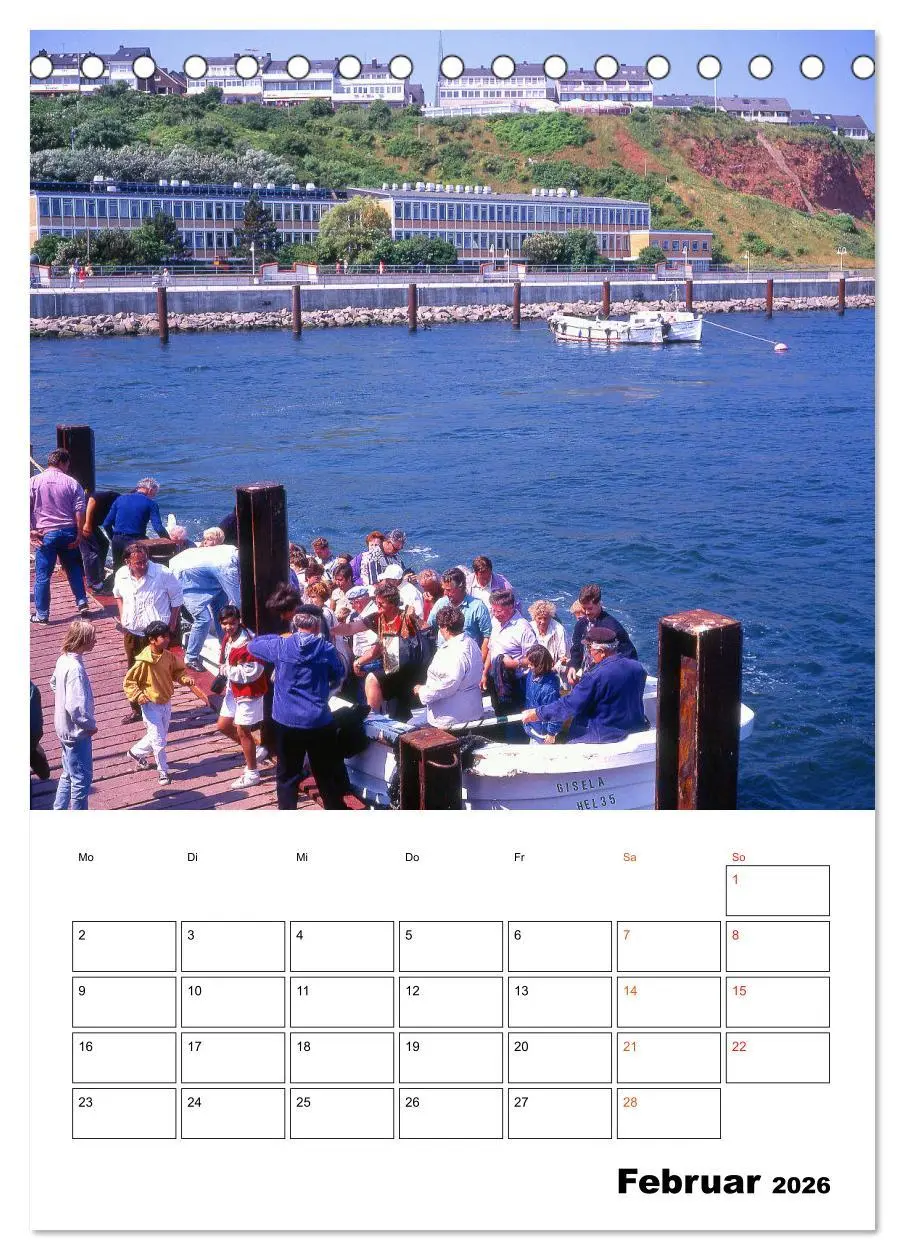 Bild: 9783516391251 | Helgoland, Perle der Nordsee (Tischkalender 2026 DIN A5 hoch),...