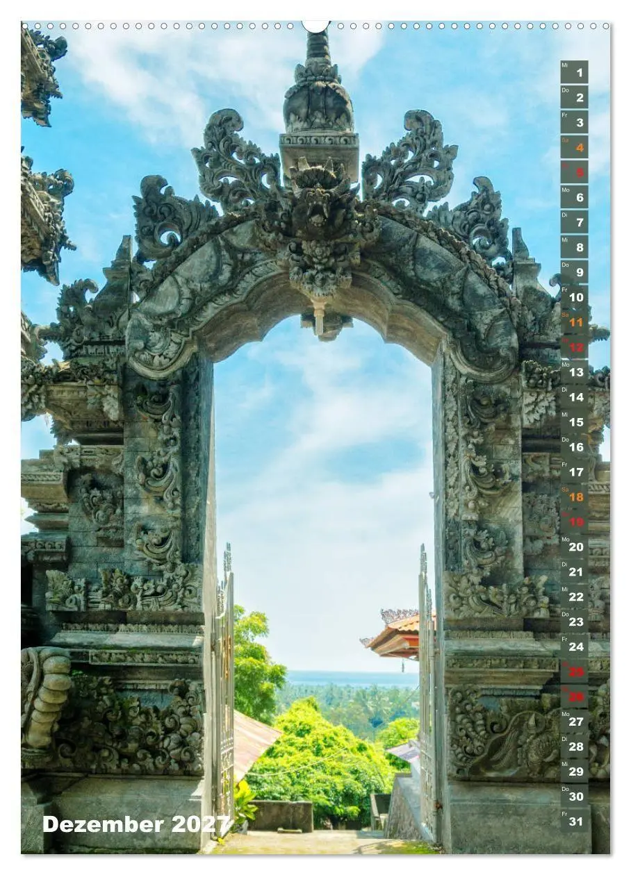 Bild: 9783569551251 | Exotisches Bali (Wandkalender 2027 DIN A2 hoch), CALVENDO...