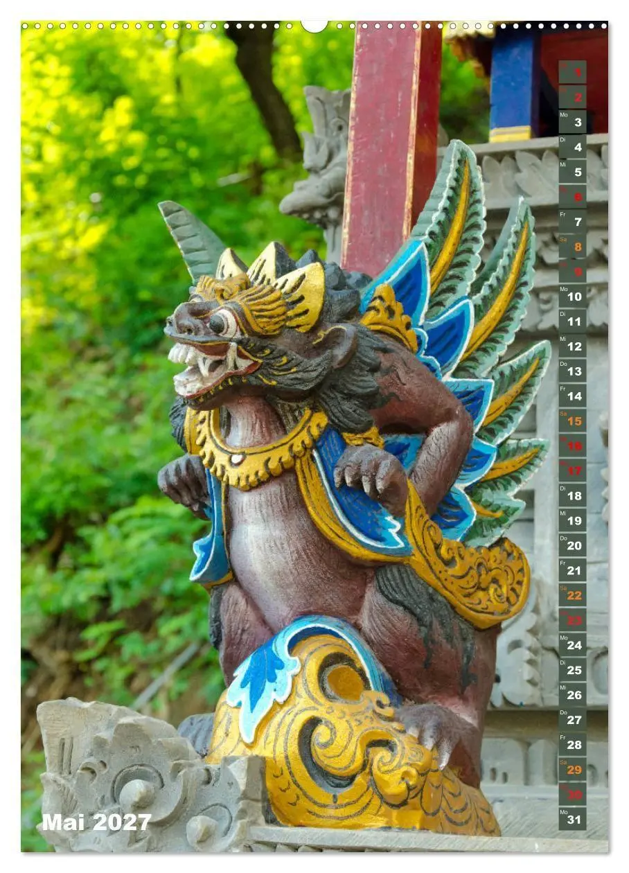 Bild: 9783569551251 | Exotisches Bali (Wandkalender 2027 DIN A2 hoch), CALVENDO...