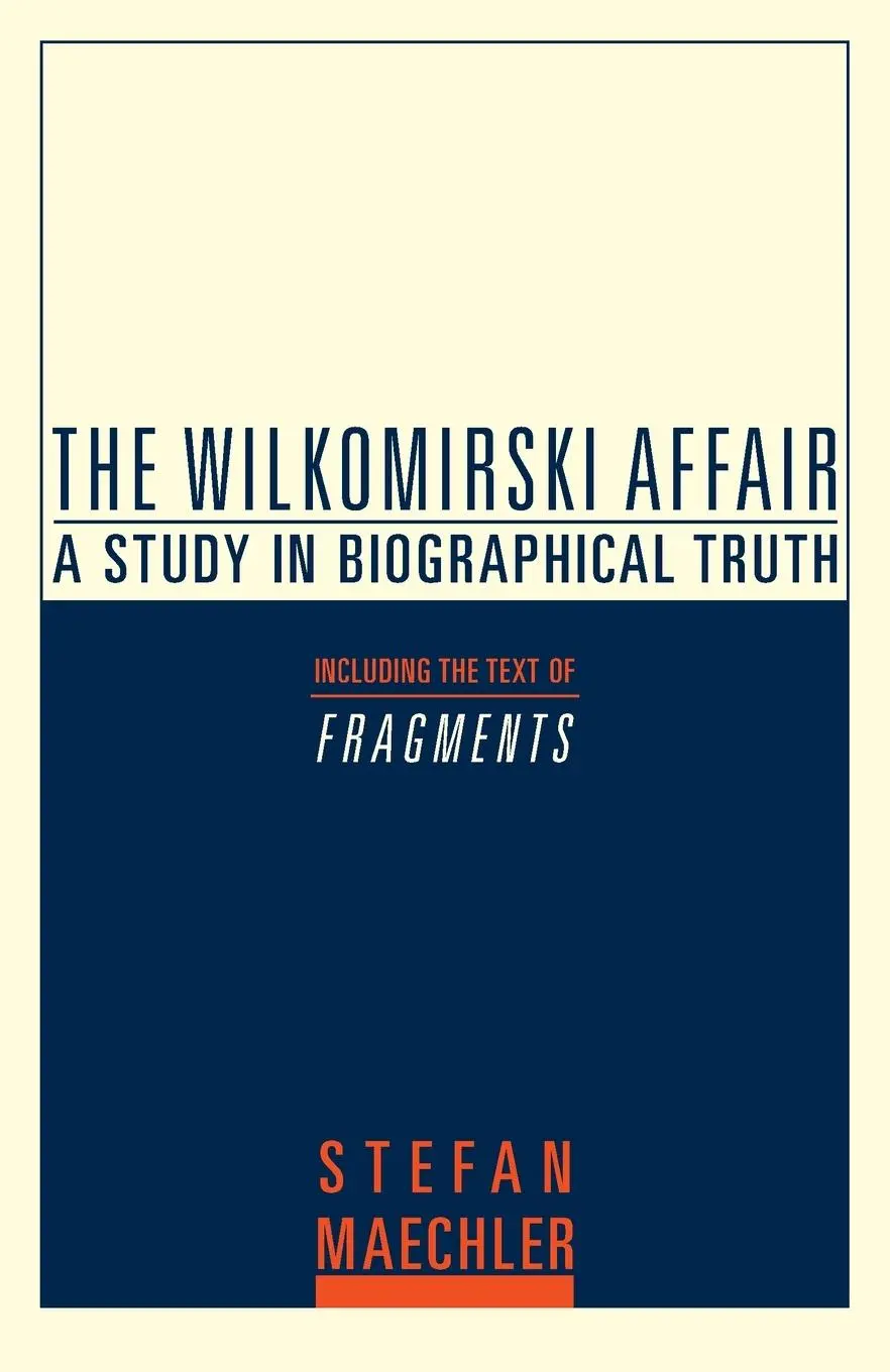 Cover: 9780805211351 | The Wilkomirski Affair | A Study in Biographical Truth | Maechler