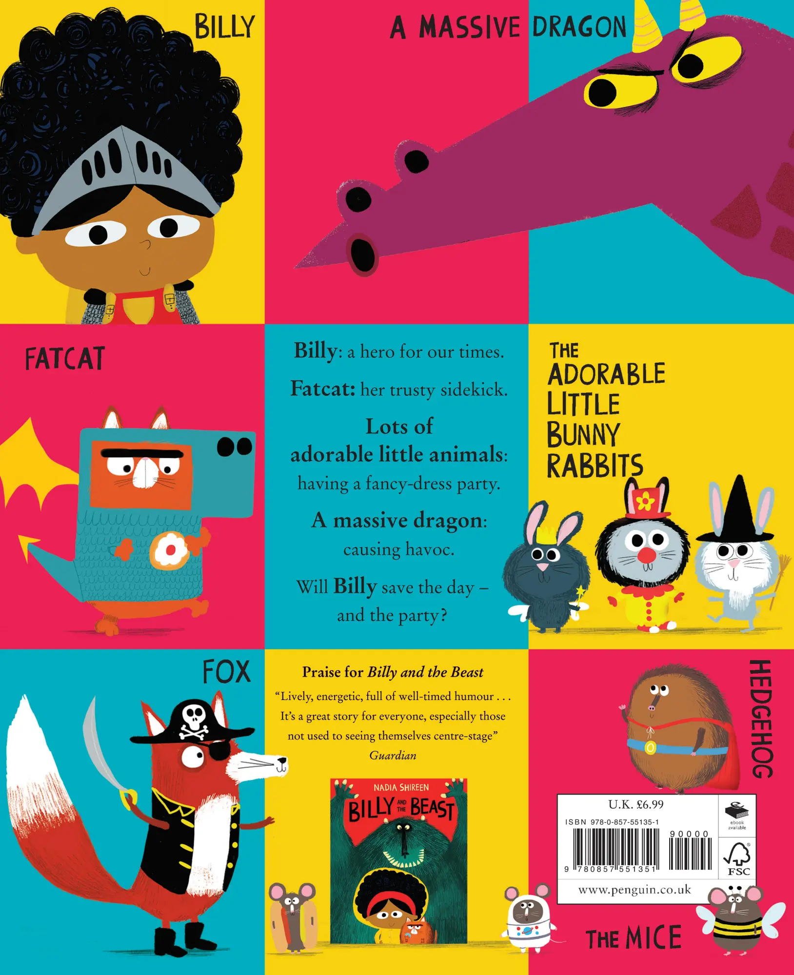 Rückseite: 9780857551351 | Billy and the Dragon | Nadia Shireen | Taschenbuch | Englisch | 2019