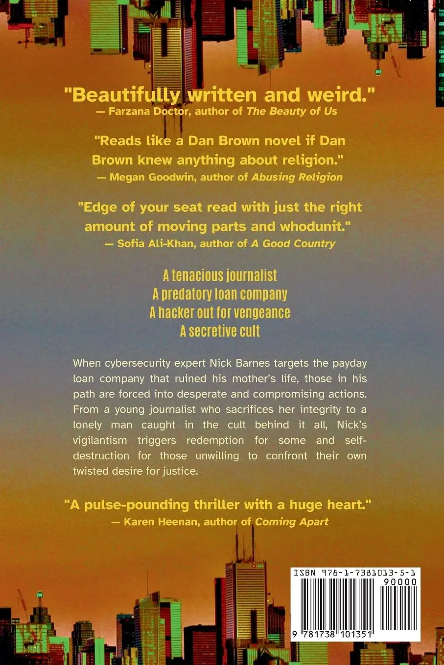 Rückseite: 9781738101351 | Disgraced | A Toronto Thriller | Jayne Green (u. a.) | Taschenbuch