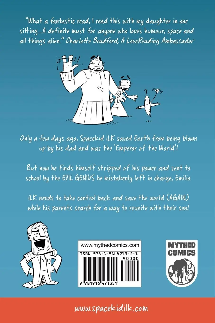 Rückseite: 9781916471351 | Spacekid iLK | Stranded! | Andrew Hammond | Taschenbuch | Spacekid iLK