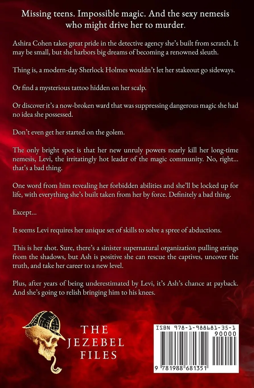 Rückseite: 9781988681351 | Blood &amp; Ash | A Snarky Urban Fantasy Detective Series | Deborah Wilde