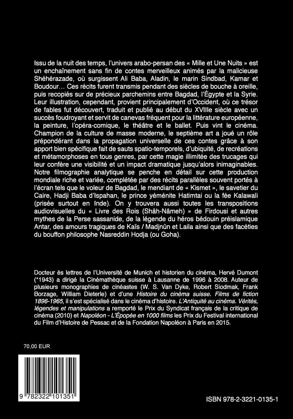 Rückseite: 9782322101351 | Contes et légendes d'Orient | au cinéma et à la télévision | Dumont
