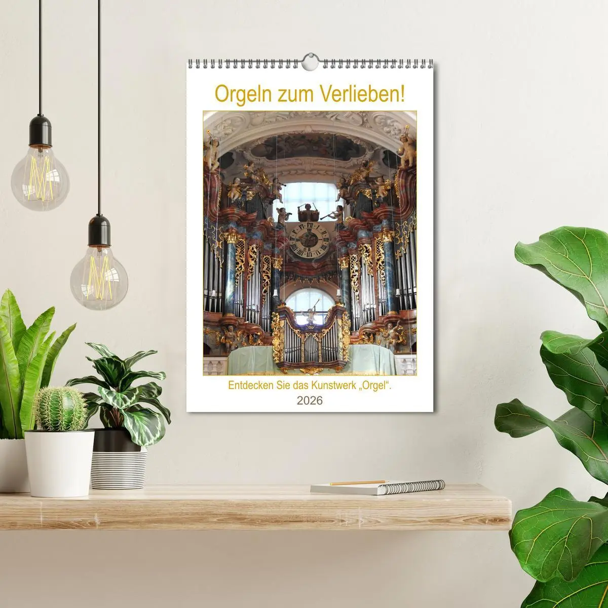 Bild: 9783516381351 | Orgeln zum Verlieben! (Wandkalender 2026 DIN A3 hoch), CALVENDO...