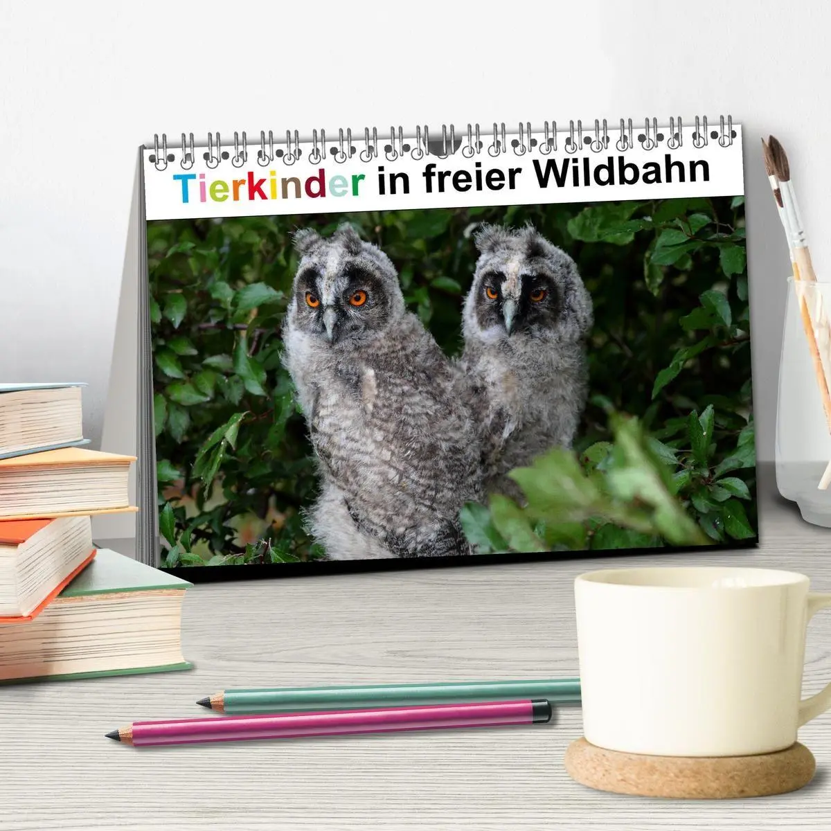 Bild: 9783569541351 | Tierkinder in freier Wildbahn (Tischkalender 2027 DIN A5 quer),...