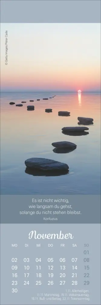 Bild: 9783756411351 | Achtsamkeit Lesezeichen &amp; Kalender 2026 | Kalender | Geblockt | 13 S.