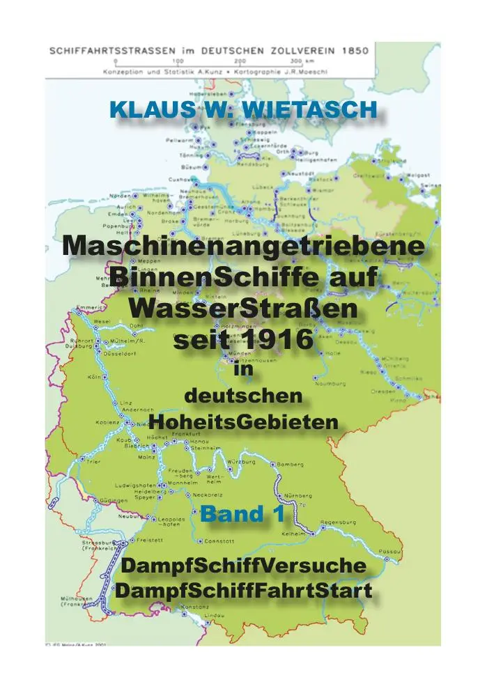 Cover: 9783960041351 | Maschinenangetriebene BinnenSchiffe auf WasserStraßen in deutschen...