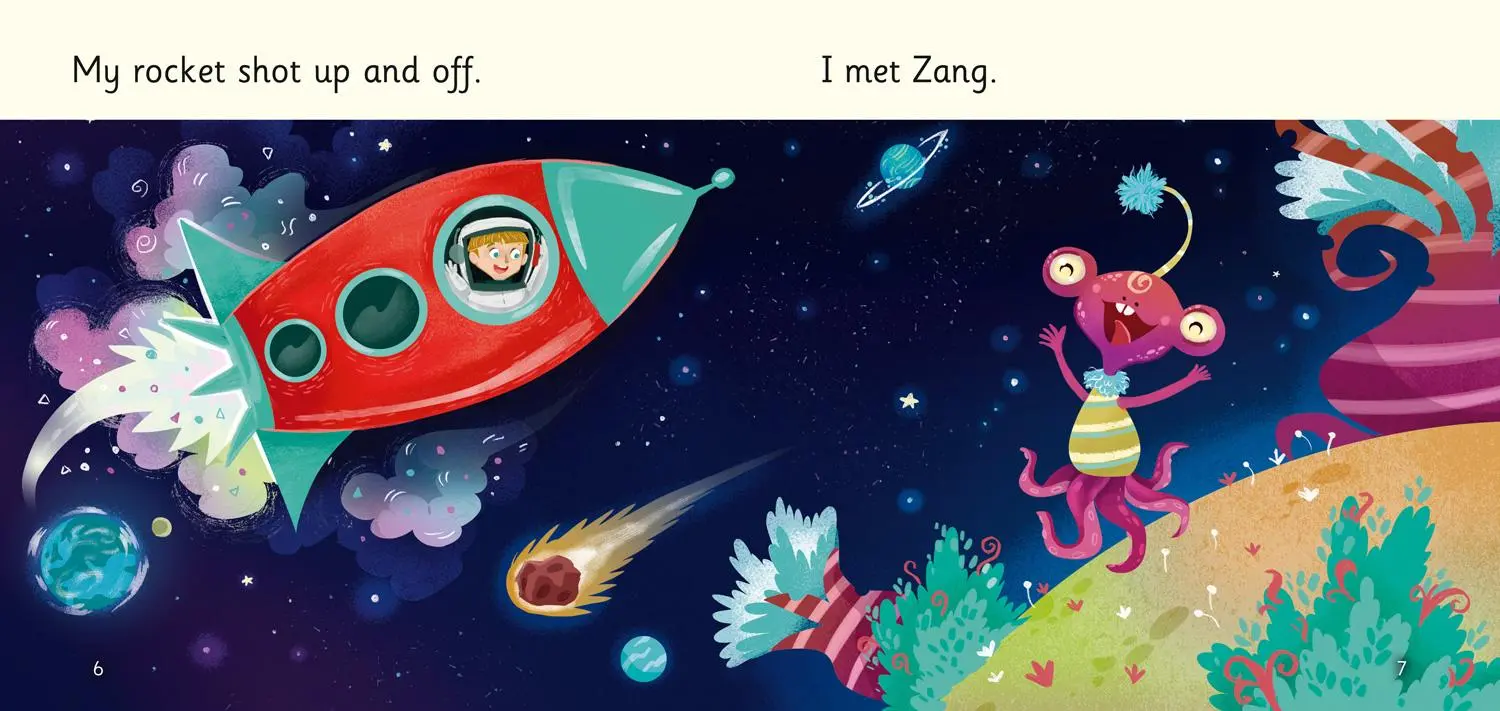 Bild: 9780008251451 | Up in a Rocket | Band 02a/Red a | Jill Atkins | Taschenbuch | Englisch