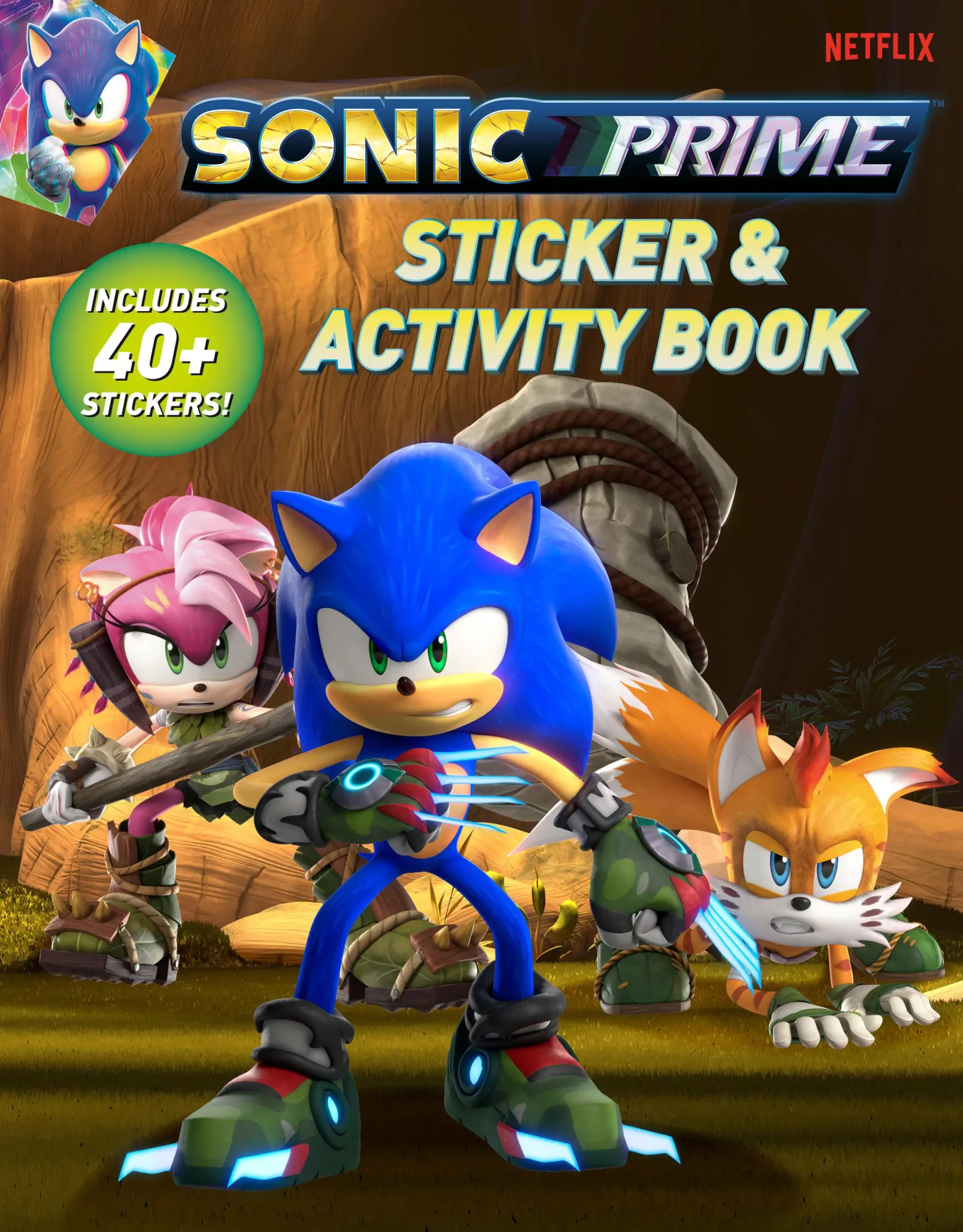 Cover: 9780593661451 | Sonic Prime Sticker &amp; Activity Book | Includes 40+ Stickers | Buch