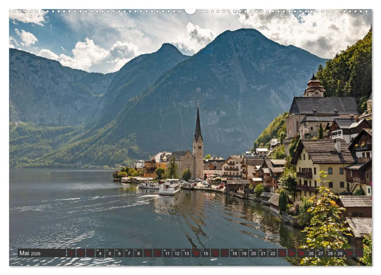 Bild: 9783457281451 | Seen in Österreich (Wandkalender 2026 DIN A2 quer), CALVENDO...