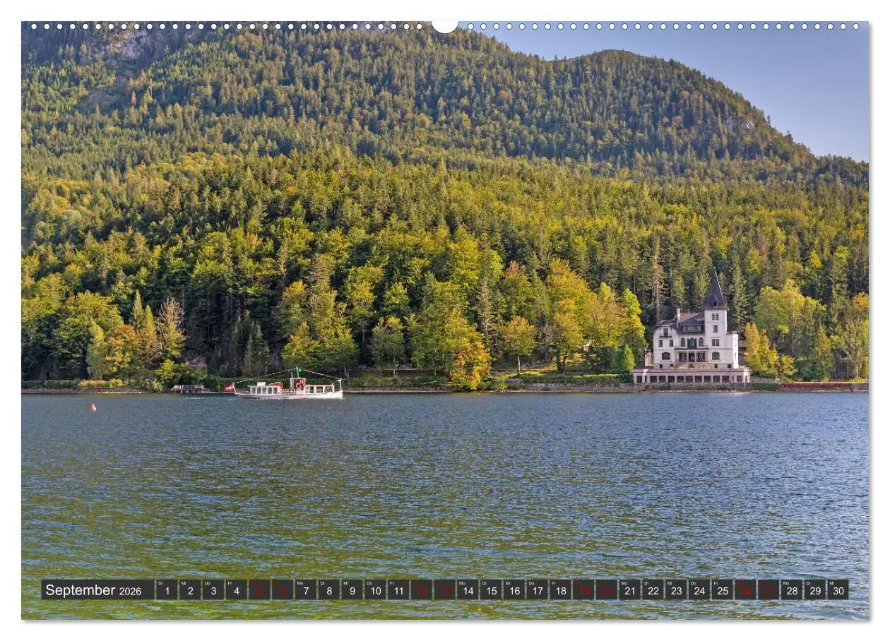 Bild: 9783457281451 | Seen in Österreich (Wandkalender 2026 DIN A2 quer), CALVENDO...