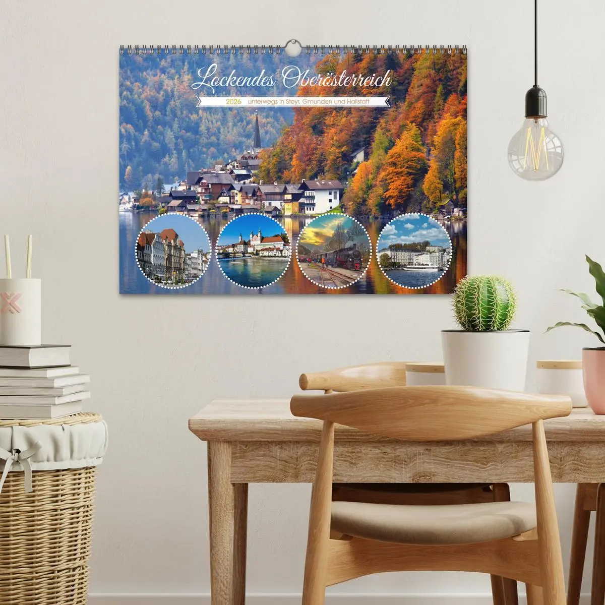 Bild: 9783457591451 | Lockendes Oberösterreich (Wandkalender 2026 DIN A3 quer), CALVENDO...