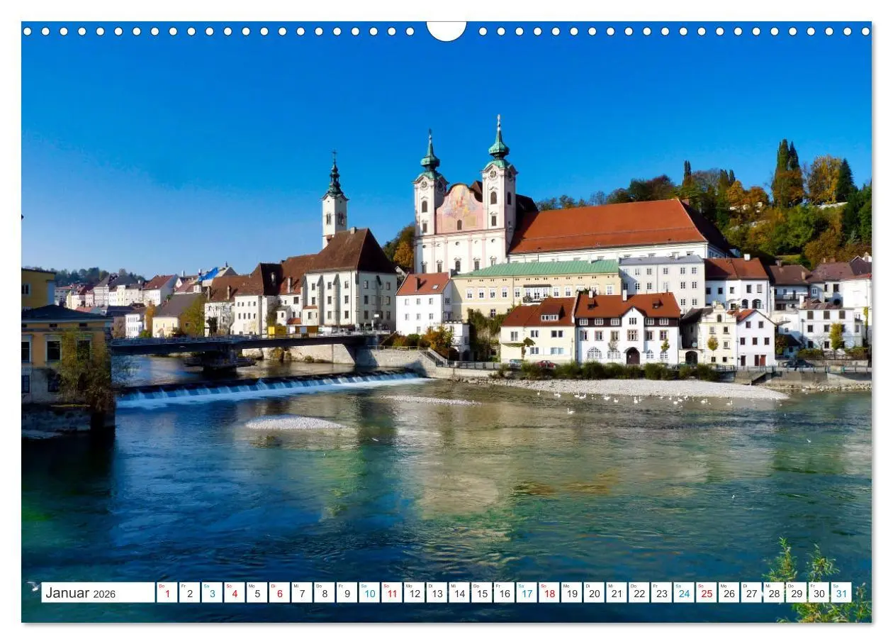 Bild: 9783457591451 | Lockendes Oberösterreich (Wandkalender 2026 DIN A3 quer), CALVENDO...