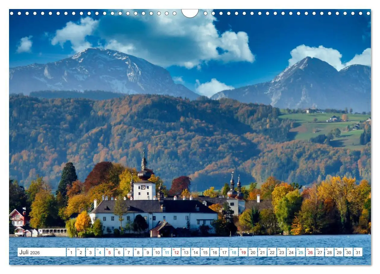 Bild: 9783457591451 | Lockendes Oberösterreich (Wandkalender 2026 DIN A3 quer), CALVENDO...